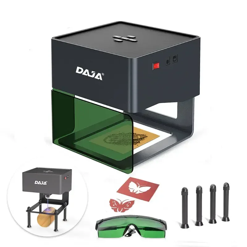 DAJA DJ6 La ser Engraving Machine APP Control  La se Engraver Small Portable BL5W Home Use marking mini engraving la ser machine