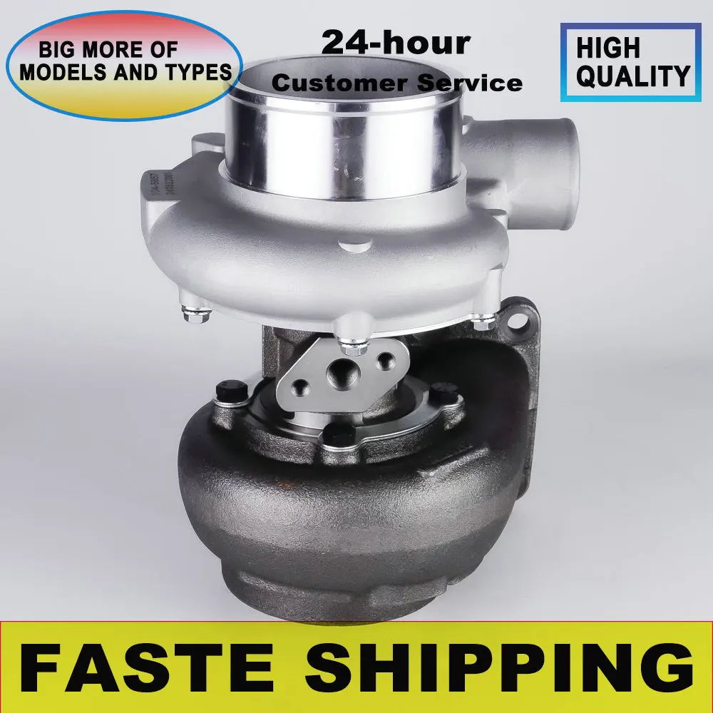 InPorter-Turbine S2ESL105, Chargeur sur Roues à Pilier Anthracite, Verrerie 938F, M00001-ettes, Alimenté par 3116, 104-5857