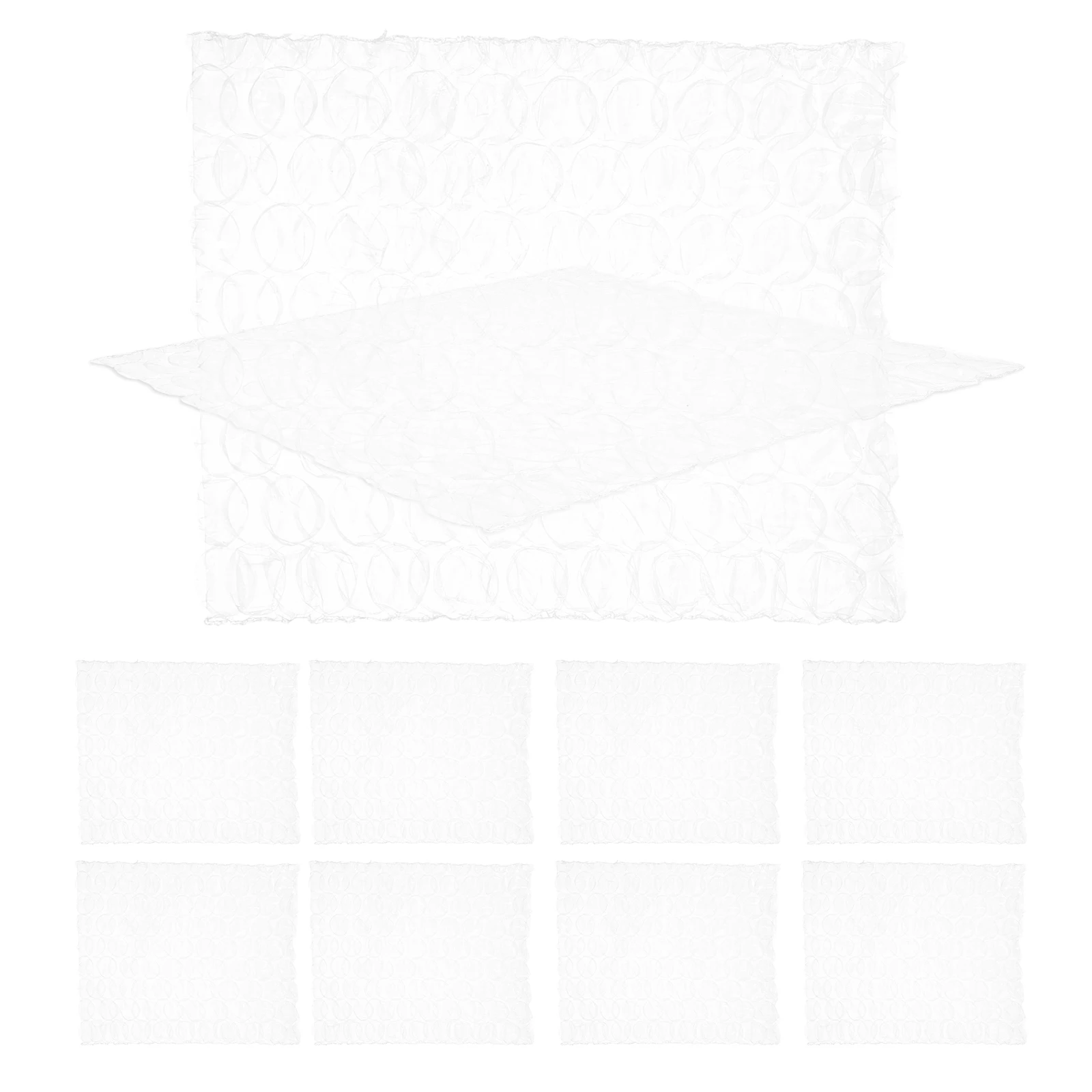 100 قطعة من أكياس التعبئة والتغليف على شكل فقاعات أكياس توسيد مقاومة للصدمات أو شحن الأكمام