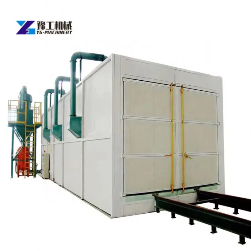 Container Type Steel Sand Blasting Room Equipment Sandblast Cabinet