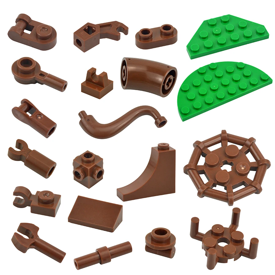 Les pièces de construction MOC Tree Parts compatibles 65473 une solution créative pour les enfants passionnés de bricolage