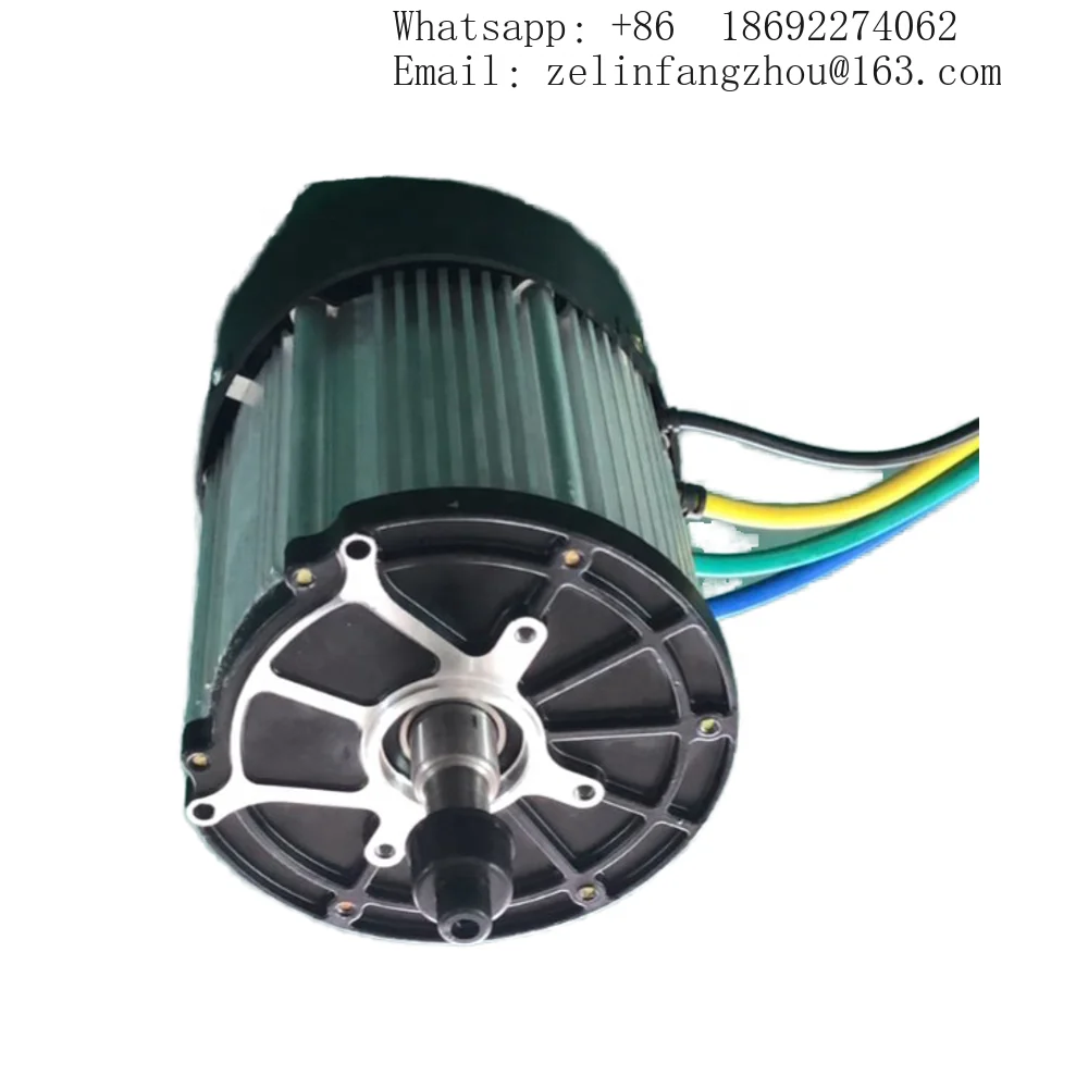 

48V/60V/72V 2000W 3500 RPM High Torque Brushless PMSM Motor With Sine Wave For Home Appliances