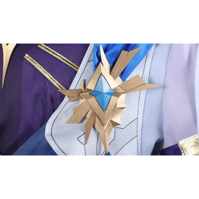 Sunday Cosplay Costume Game Honkai Star Rail Mr. Sunday Cosplay Costume Uniform Outfits Wig Shoes Prop Anime Role Play Suits