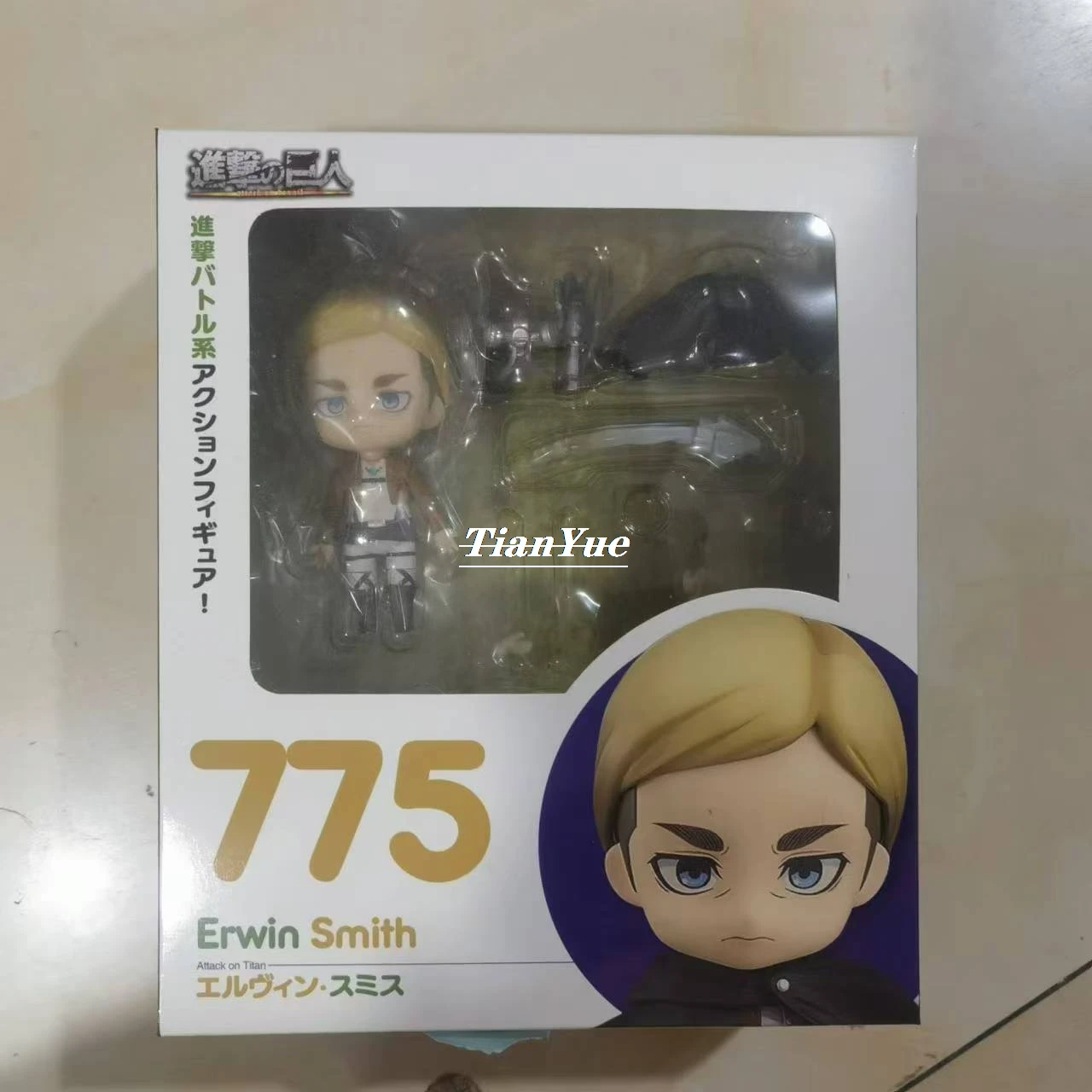 anime-attack-on-titan-erwin-smith-775-versao-fofa-figura-de-mudanca-de-rosto-movel-10-cm