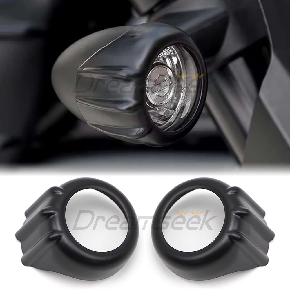 

2 шт. мотоциклетный черный указатель поворота, козырек для Harley Sportster S RH1250S 2021 2022, индикаторные лампы, накладка, пластиковая рамка