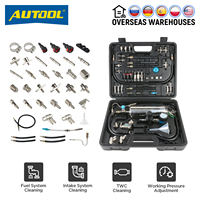 AUTOOL C100 Car Fuel Injector Cleaning Carburetor System TWC and Intake Manifold Throttle Body and Exhaust Pipe Flushing Tool