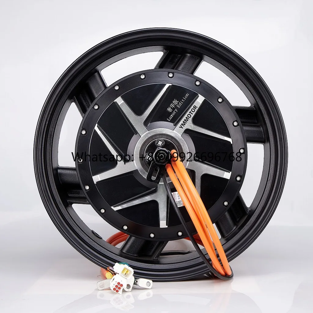 

17-дюймовый бесщеточный двигатель BLDC мощностью 8000 Вт с широкой шиной, 6,0 люкс, для электромотоцикла, горячая распродажа от производителя