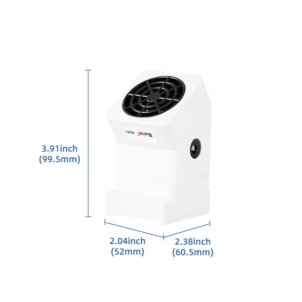 Kaisi Ma3 MINI Smoke Exhaust Fan USB Powerful Smoking Instrument For Smoke Produced When Welding Rosin Oil Gas Microscope