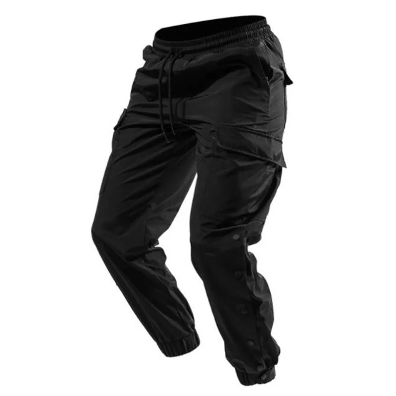 Autumn Men Pants Hip Hop Harem Joggers Pants 2022 New Male Trousers Mens Joggers Solid Multi-pocket Pants Sweatpants M-3XL