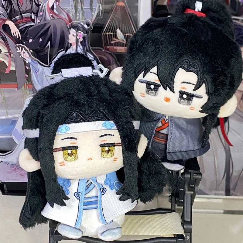

1/2pcs Mo Dao Zu Shi Plush Pendnat Toy Wei Wuxian Lan Wangji Grandmaster of Demonic Cultivation Stuffed Doll Fans Birthday Gifts