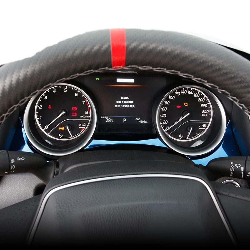 For Toyota Camry XV70 2018 2019 2020 2021 2022 2023 Camry 70 Hybrid Car Dashboard Display Speedometer Trim Cover Accessories