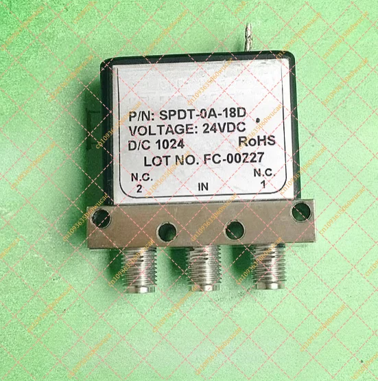 SPDT RF Coaxial Switch DC-18GHz 24V SMA Connector Replacement for SPDT-0A-18D