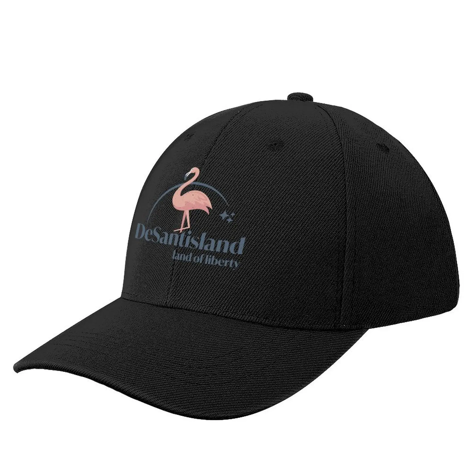 DeSantisland Land Of Liberty - Land Of Florida Flamingo Baseball Cap Thermal Visor fashionable For Women Men's