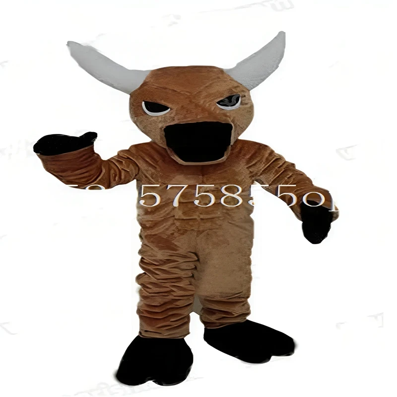 

Customize Cosplay Costume Bull Mascot Costume Cartoon Character Performance Fancy Dress Christmas Party Maskote Anime Carnival