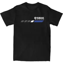 Y-Yamahas Clothing T-shirt Motorcycle Enthusiast Printed Short Sleeve Summer Cotton T-shirt Casual Clothing for Men and Women