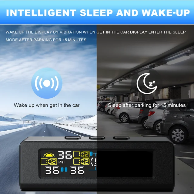 T20 USB/Solar Charging TPMS Car Tyre Monitor with 4 or 6 External Temperature Sensors Digital LCD Display 0-9.9Bar Tire Pressure Gauge Universal Smart 433.92MHz Auto Security Alarm 5 T20 USB/Solar Charging TPMS Car Tyre Monitor with 4 or 6 External Temperature Sensors Digital LCD Display 0-9.9Bar Tire Pressure Gauge Universal Smart 433.92MHz Auto Security Alarm 5