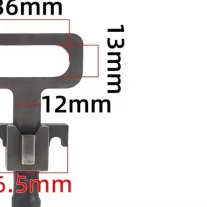 Reciprocating Saw Shaft Assembly Quick Clamping Rod Linkage Kit Black Sturdy Construction For Power Tool Cutting Replacement Par