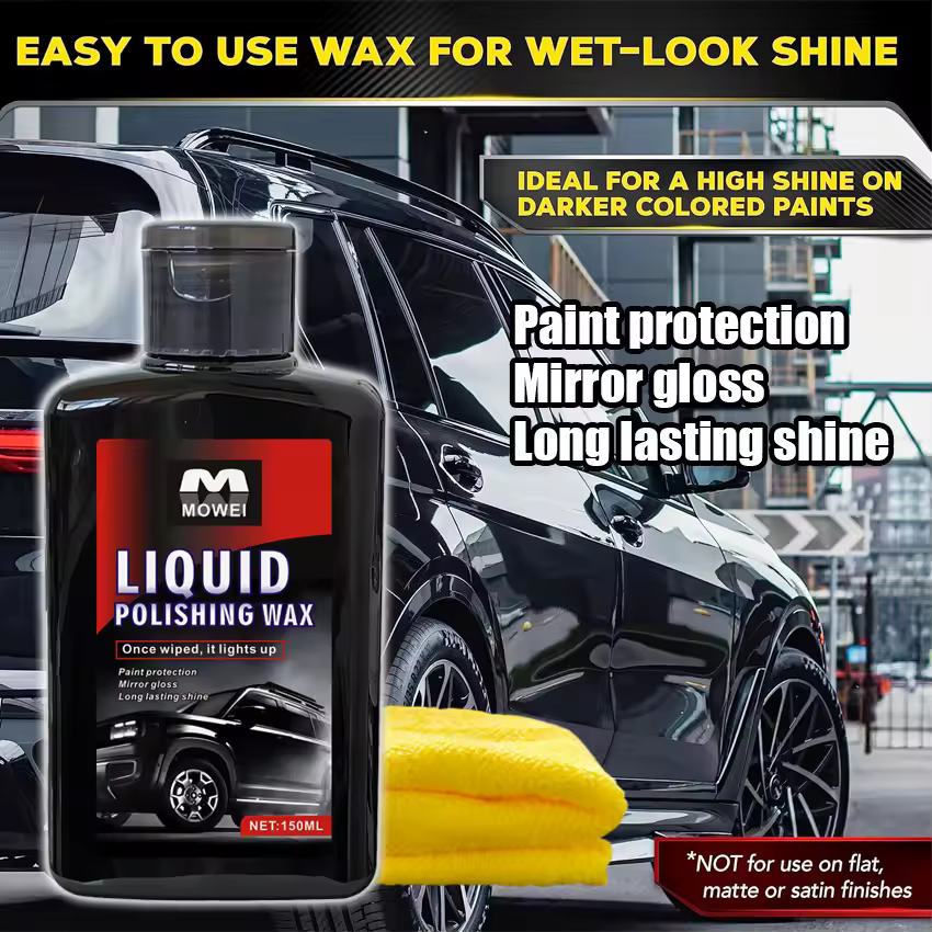 Pro Car Polish & Coating Wax - Scratch/UV Protection, Restores Paint/Trim/Headlights, Nano Hydrophobic, Instant Gloss Kit - AliExpress 34