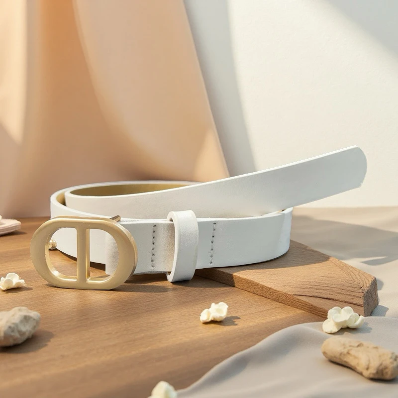 Model Direct from the Manufacturer: Women's Korean-Style Decorative Belt for Jeans, Available in Multiple Colors, Versatile
