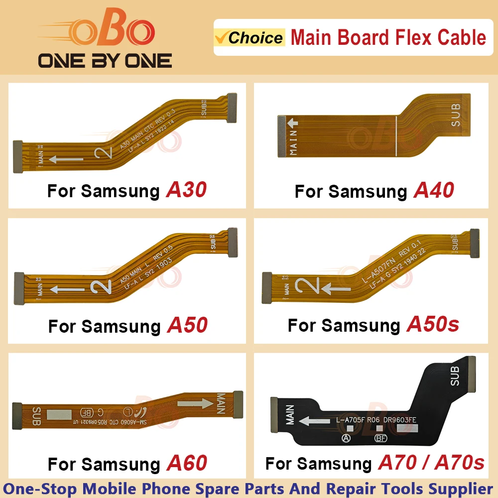 Motherboard Main Board Connection Connector Ribbon Flex Cable for Samsung Galaxy A30 A40 A50 A60 A70 A50s A70s Repair (1PC)