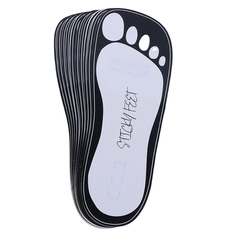 20Pc Disposable Cardboard Tanning Feet Pad Tanning Slipper Tanning Sticky Feet Spray Tan Foot Pads Protectors Stickers For Body