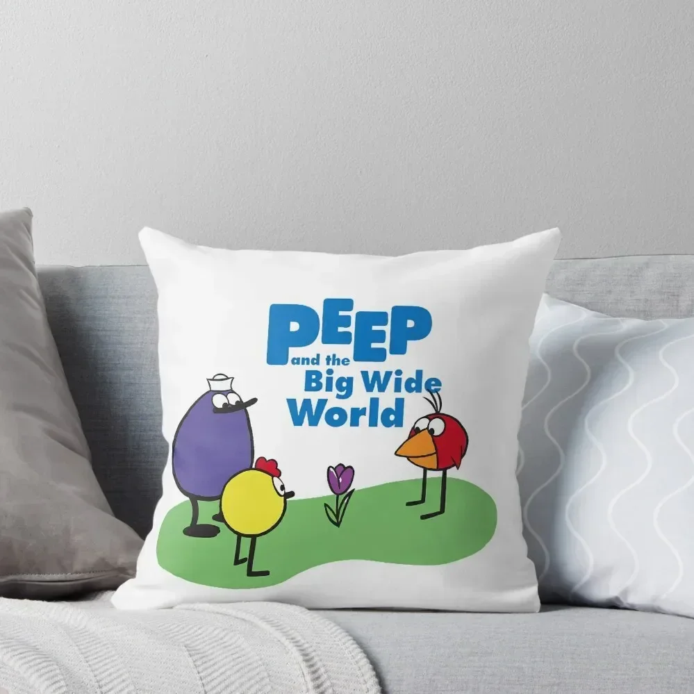 Peep and the Big Wide World 2022 Throw Pillow pillow cover christmas Cushion Child pillow