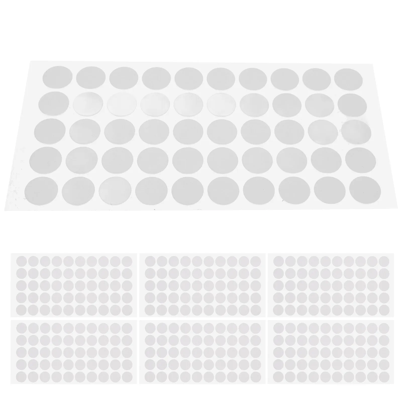 1Set No Trace Double Sided Adhesive Dots Clear Sticky Putty Round Waterproof Removable Dot Stickers for Home Office School