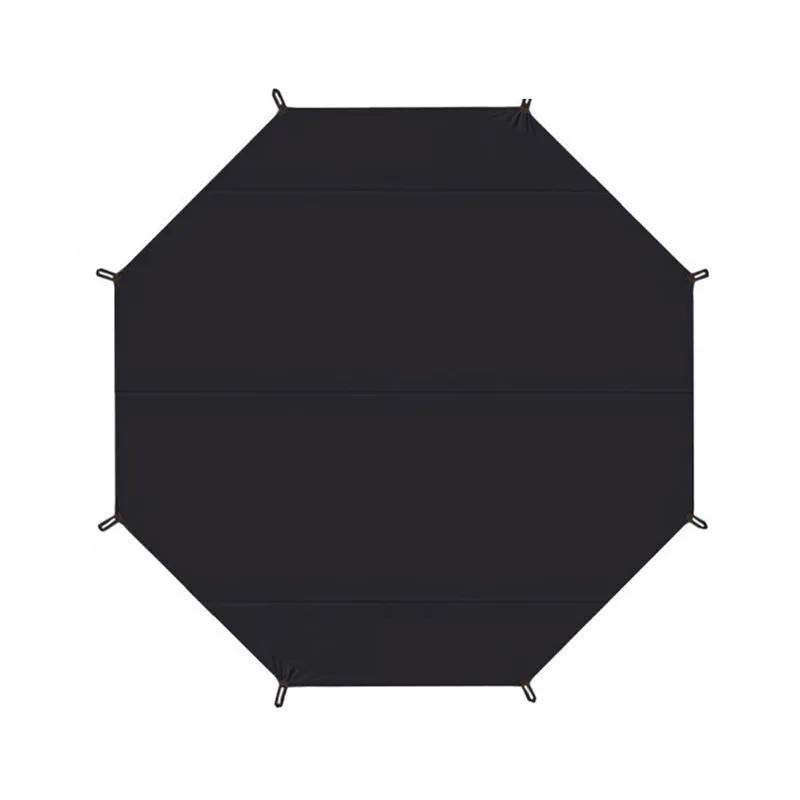 

Восьмиугольная палатка для кемпинга, водонепроницаемая, очень большая, прочная, наземная простыня, портативный оксфордский коврик для пикника на открытом воздухе, отпечаток стопы