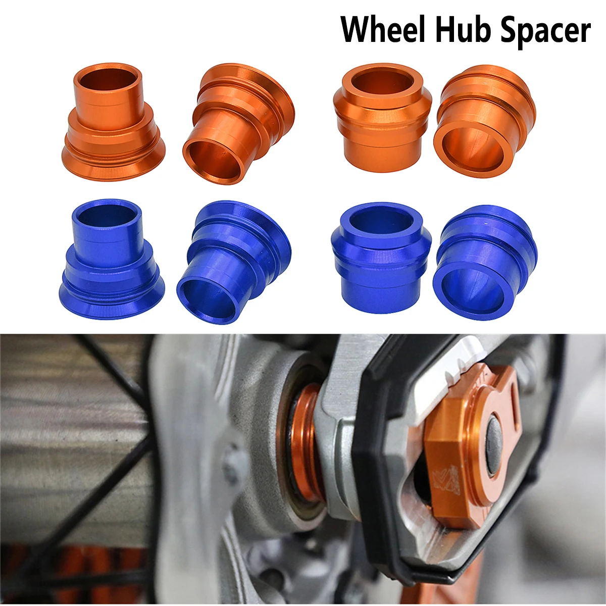 

Motorcycle Front and Rear Wheel Hub Spacer For KTM SX SXF EXC EXCF EXCW XCF XCW SMR 125 150 200 250 300 350 400 450 530