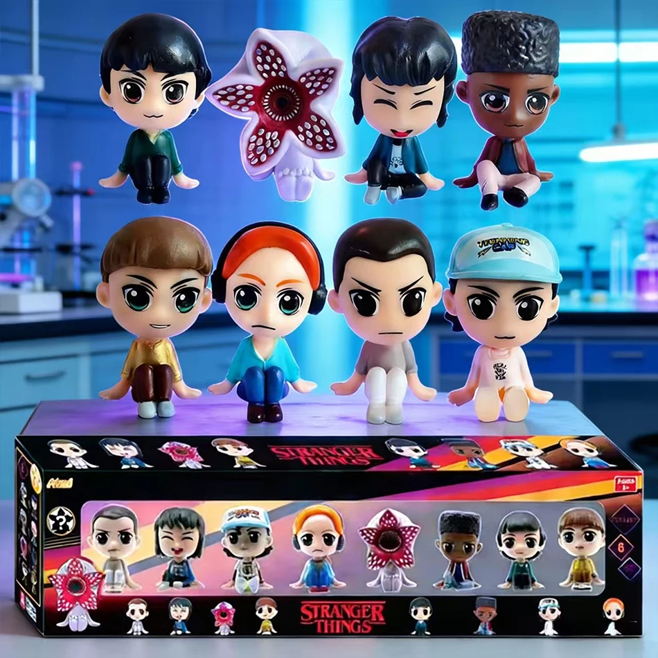 

8Pcs/Set Stranger TV Plays Will Byers Eleven Action Figure Cute Doll Collection Model Toys Birthday Party Gifts children's toys