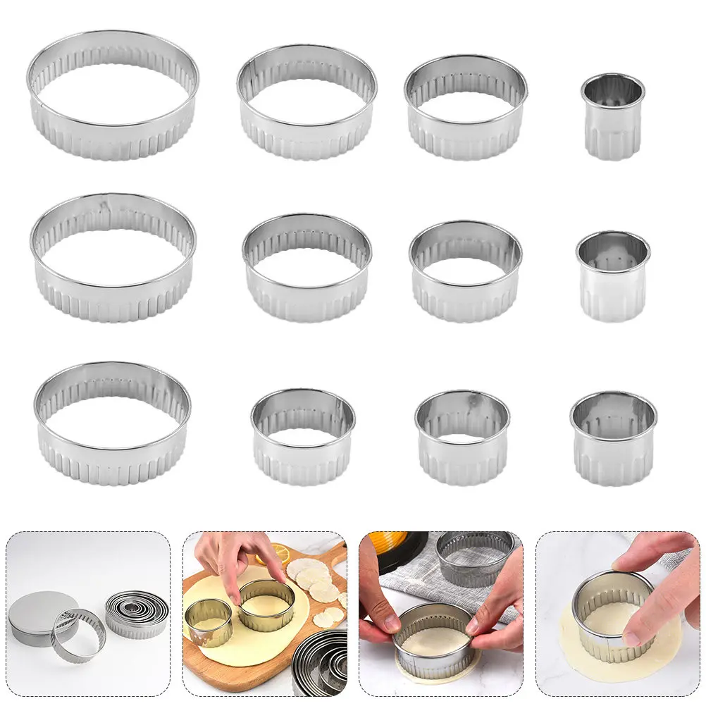 12Pcs Strong Stainl…