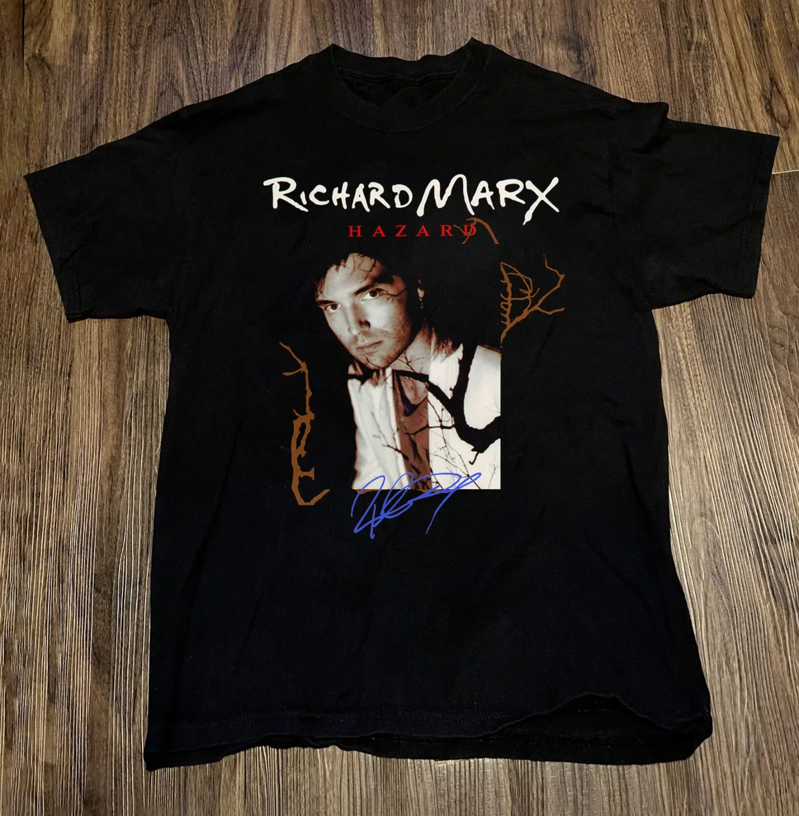 

Richard Marx – Hazard Album Signature Unisex T-Shirt All Size NA1763