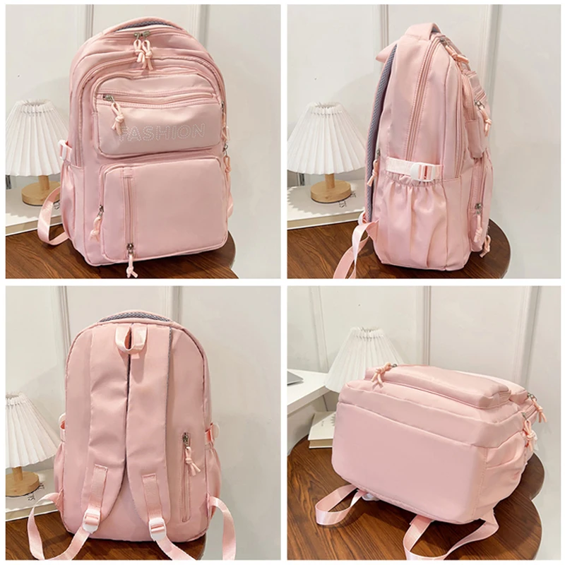 Zaino per bambini per adolescenti Studenti Grande capacità Viaggio all'aperto Viaggio breve Viaggio Pendolarismo Gita Borsa Zaino per laptop