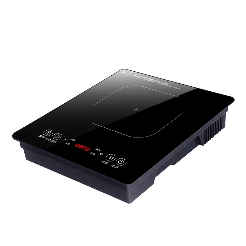 لوح الجريزوفولفين الأسود طباخ التعريفي ، كوكتوب التجارية ، فرن كهربائي ، مطبخ ومطعم ، 3500 واط ، 220 فولت