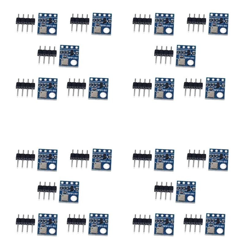 

ABZZ-20Pcs GY-68 BMP180 Модуль датчика температуры барометрического давления Замена BMP085