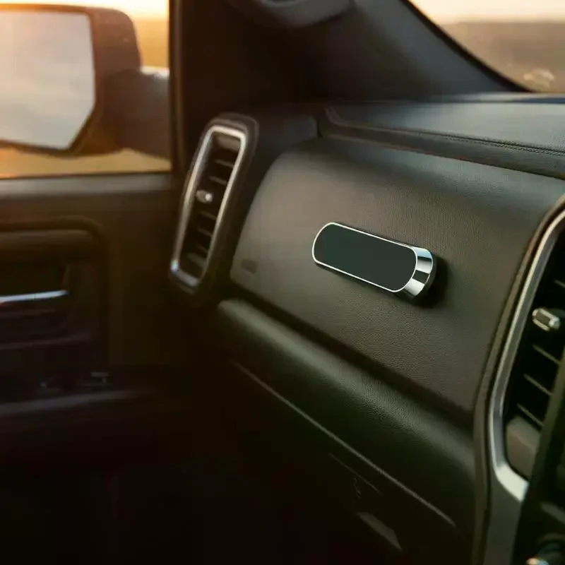 Magnetic Car Phone Holder Strong Magnet Adhesive Backing Easy Installation Universal for Car Dashboard All Mobile Phones