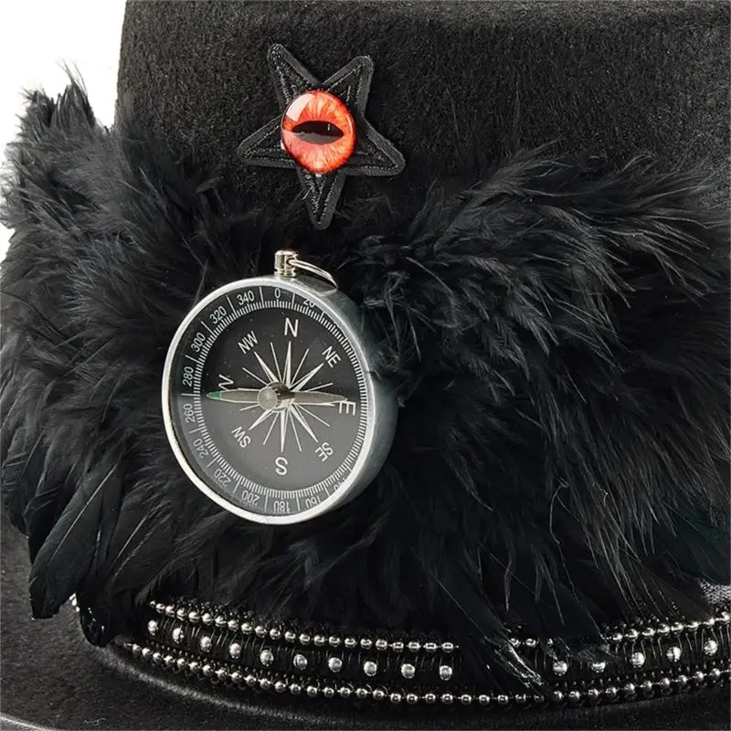 Gothic Winged Hat Steampunk Design Durable Gothic Coser Wing For Cosplay Event Y166