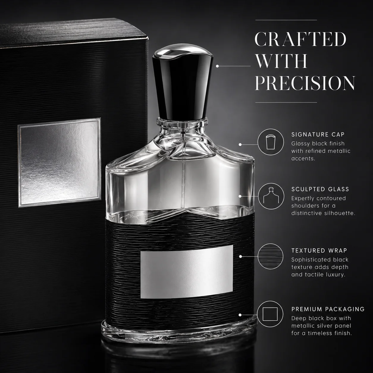 Men’s Cologne Perfume Spray with Black Gift Box, Masculine Fragrance for Daily Use, Office, Travel, Dating and Evening Occasions view 7