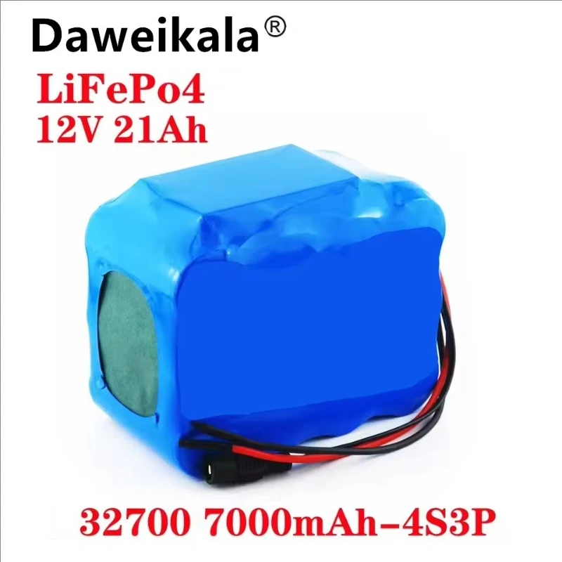 

Аккумуляторный блок LiFePO4 32700 4S3P 12.8В 21Ач для электролодок с балансировочной BMS 4S 20А (макс. 60А) и бесперебойным источником питания 12В