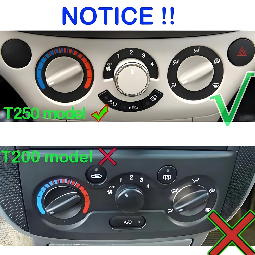 Car A/C Knob Air Conditioning Knob Panel Heat Control Switch Knob For Chevrolet Chevy T250 Aveo Aveo5 Lova 250 Daewoo Gentra