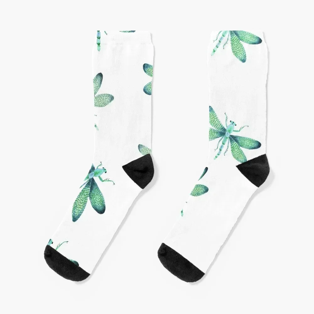 

Turquoise dragonfly Socks Run golf sheer valentine gift ideas Designer Man Socks Women's