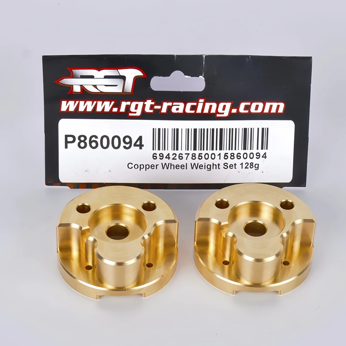 Brass Front Steering Counterweight L/R P860094 for 1/10 RGT EX86190 LC76 RC Crawler Upgrade Parts