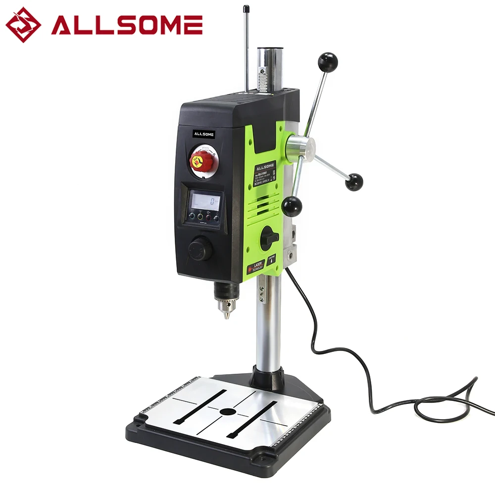 ALLSOME 6-Speed Benchtop Drill Press Drilling Machine