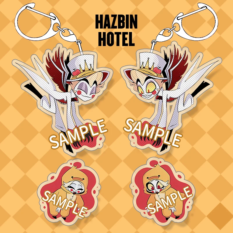 

6CM No Attribute Creative Interesting Double Sided Acrylic Keychain Versatile Anime Jewelry Accessories Gifts