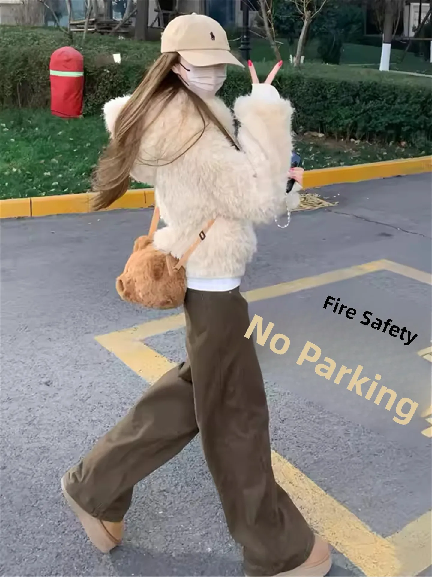 

Американские ретро-джинсы в уличном стиле для женщин: высокая талия, широкие штанины, длина в пол, повседневные, из хлопка, для работы, весенняя мода