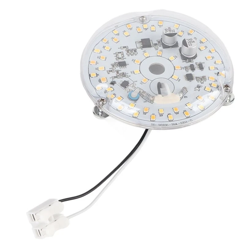 A18Z-Ideal For Home And Workplace 4 Inch 18W LED Ceiling Fan Light Replacement Kit 3CCT Dimmable, 120V
