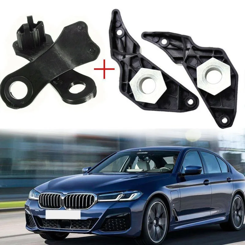 

4Pcs Car Front Headlight Repair Kit Bracket Clips Car Headlamp Repair Fixed Clip Replacement Accessories For BMW E60 E61