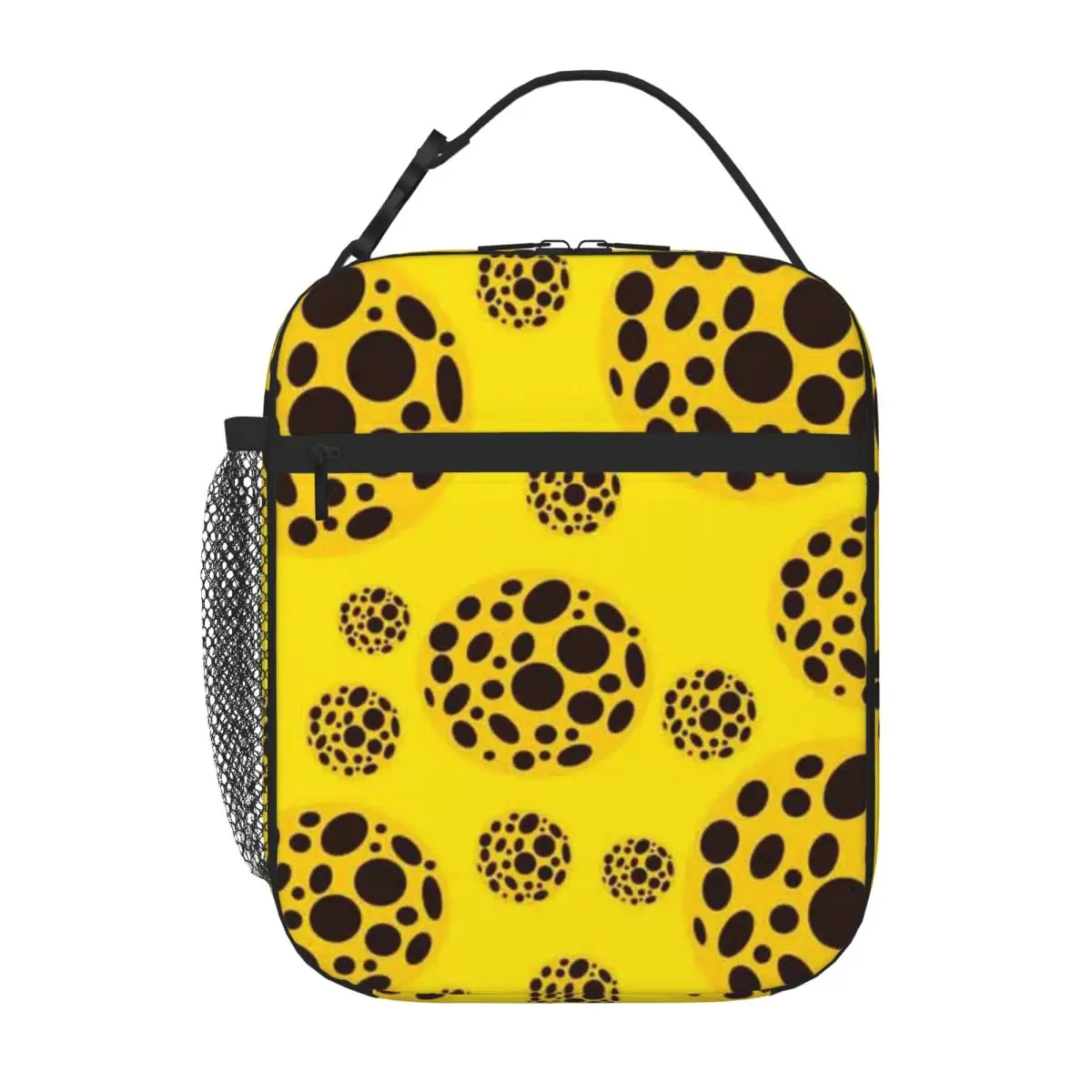 Bestselling Polka Dot Pop Art Infinity Pattern Compact Style Cooler Tote Kindergarten Snack Waterproof Lunch Bag