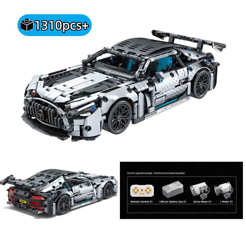 

Креативный технический конструктор спортивного автомобиля, модель гоночного автомобиля для самостоятельной сборки, подарок на день рождения, украшение для рабочего стола, подарок для детей, 1160 деталей