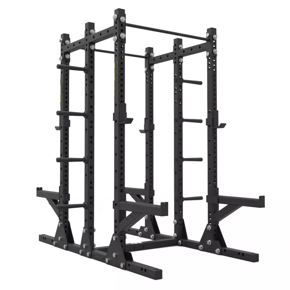Gym Fitness Equipment Multifunction Adjustable Barbell Squat Power Rack Cage - view 3